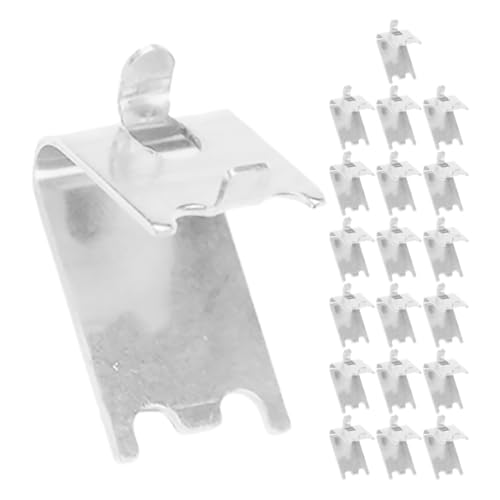 DOITOOL 20 Stück Kühlschrank-Regal-Clips Gefrierschrank-Regal-Clip Kühler-Regal-Unterstützung Kommerzielle Regal-Clip Für Kühlschrank von DOITOOL
