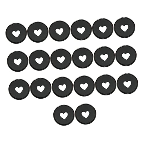 DOITOOL 20 Stück Loseblatt Notizbücher Notizbücher Planerscheiben Buchbindescheiben Für Notizblöcke Scheiben Zum Binden Kunststoffscheiben Buchringe Bindescheiben Binderinge von DOITOOL