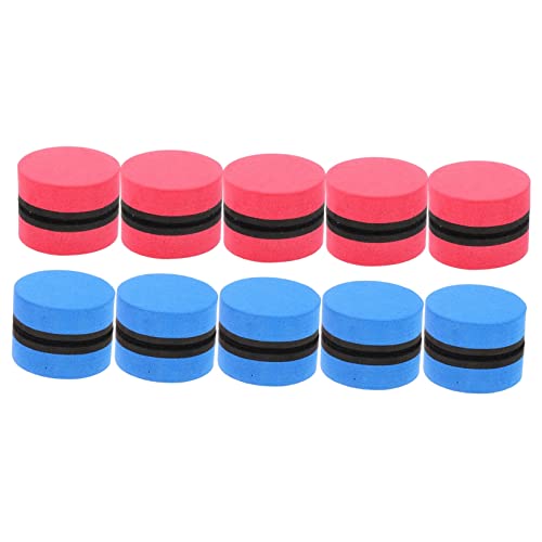 DOITOOL 20 Stück Magnetplatte abwischen Markierungstafeln, trocken abwischbar klein magnetischer Tafelwischer Radiergummi auf Glas-Whiteboard Trockener Löschbrett Eva rot DOITOOL 20 Stück Magnetplatte abwischen Markierungstafeln, trocken abwischbar klein magnetischer Tafelwischer Radiergummi auf Glas-Whiteboard Trockener Löschbrett Eva rot von DOITOOL