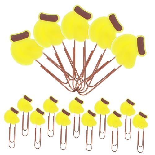 DOITOOL 20 Stück Obst-lesezeichen Dokumentieren Papiermarkierungsklammern Farbe Geformt Größe Mini Hinweisclip Sortiert Kind Büroklammern Dekorativ Clips Beschichtet Metall Gelb DOITOOL 20 Stück Obst-lesezeichen Dokumentieren Papiermarkierungsklammern Farbe Geformt Größe Mini Hinweisclip Sortiert Kind Büroklammern Dekorativ Clips Beschichtet Metall Gelb von DOITOOL