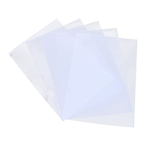 DOITOOL 20 Stück Ordnereinlage Aktenordner Büro Dokumentenordner Papier L Förmiger Transparenter Ordner Dokumenten Organizer Ordner Ordner Für Dokumente Dokumentenhalter Klassenzimmer von DOITOOL
