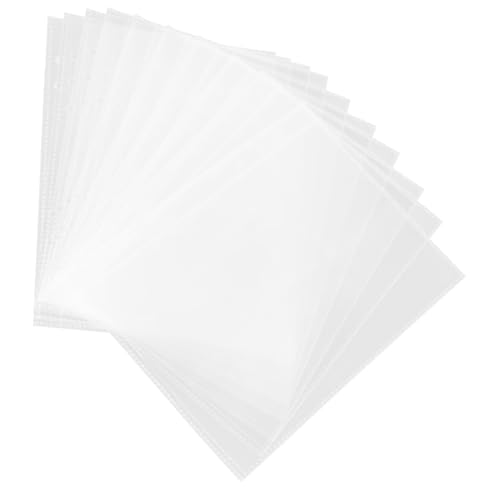 DOITOOL 20 Stück Praktische Aktenschützer Ordnertrenner Klares Vinyl Notizbuchordner Mit Losen Blättern Schutz Datei Tasche Ordnereinlagen Für Die Schule A5 Einsätze Pvc DOITOOL 20 Stück Praktische Aktenschützer Ordnertrenner Klares Vinyl Notizbuchordner Mit Losen Blättern Schutz Datei Tasche Ordnereinlagen Für Die Schule A5 Einsätze Pvc von DOITOOL