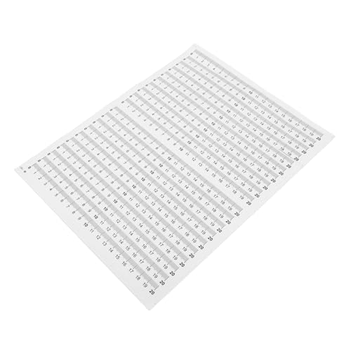 DOITOOL 20 Stück Skalenaufkleber Kleberegel Herrscher Stichworte Für Messung Selbstklebendes Vinyl Linealband Abziehen Und Aufkleben Werkbanklineal Messen Maßbandband Klebebandmaß Pvc Weiß DOITOOL 20 Stück Skalenaufkleber Kleberegel Herrscher Stichworte Für Messung Selbstklebendes Vinyl Linealband Abziehen Und Aufkleben Werkbanklineal Messen Maßbandband Klebebandmaß Pvc Weiß von DOITOOL