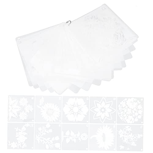 DOITOOL 20 Stück Vorlage Für Blumenmalerei Schablone Malvorlage Vorlagen Für Blumenmalerei Blumenzeichnungsvorlage Werkzeug Zum Malen Von Vorlagen Wandmalerei Vorlage Plastik DOITOOL 20 Stück Vorlage Für Blumenmalerei Schablone Malvorlage Vorlagen Für Blumenmalerei Blumenzeichnungsvorlage Werkzeug Zum Malen Von Vorlagen Wandmalerei Vorlage Plastik von DOITOOL