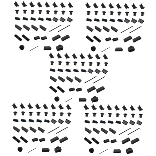 DOITOOL 200 STK Motherboard-Staubschutz tatsächl Stuck Maske für Staub Motherboard Anti-Stecker Computer-Motherboards Hauptplatine Port Anti-Staub-Abdeckung Port Anti-Staub-Stopper USB Typ von DOITOOL