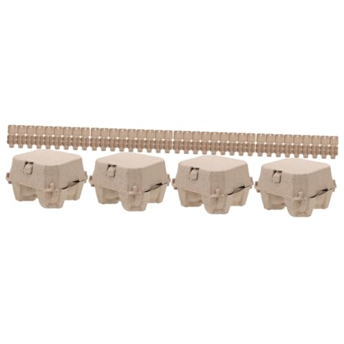 DOITOOL 200 Stk Brei-Eier-Tablett Eierkartons wiederverwendbar leere Eierschalen Essenstablett Eigentümer Eierkarton Masse großer Eierbehälter Herzförmig Korb Verpackungsmaterial Halterung DOITOOL 200 Stk Brei-Eier-Tablett Eierkartons wiederverwendbar leere Eierschalen Essenstablett Eigentümer Eierkarton Masse großer Eierbehälter Herzförmig Korb Verpackungsmaterial Halterung von DOITOOL