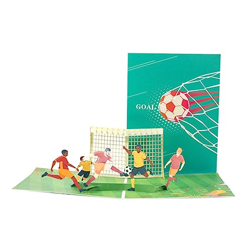 DOITOOL 2022 Fußball Gedenkgrußeinladung Teenager Geburtstagskarte Geburtstagsdekoration Fußballparty Fußballkarten Einladungskarten Fußballpapier Grün DOITOOL 2022 Fußball Gedenkgrußeinladung Teenager Geburtstagskarte Geburtstagsdekoration Fußballparty Fußballkarten Einladungskarten Fußballpapier Grün von DOITOOL