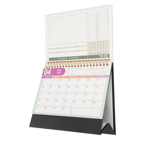 DOITOOL 2025 Stehtischkalender Schreibtisch Stand Süßer Kalender Bunt Tischkalender Stehend Flip Kalender Abreißen Büro Monatlicher Tischkalender Desktop-kalender Papier DOITOOL 2025 Stehtischkalender Schreibtisch Stand Süßer Kalender Bunt Tischkalender Stehend Flip Kalender Abreißen Büro Monatlicher Tischkalender Desktop-kalender Papier von DOITOOL