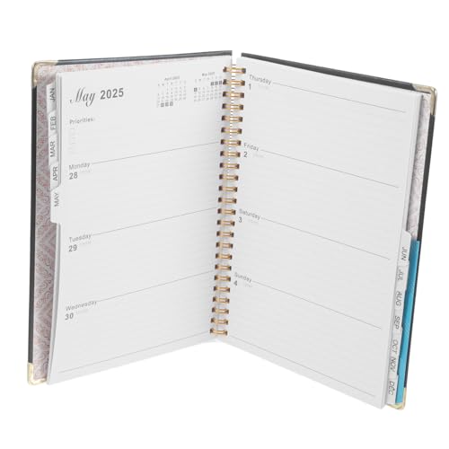 DOITOOL 2025 Wochenplaner Notizblock Kalender Kalenderjournal Wochenplaner-notizbuch Kalenderplaner Schulplaner Wochenplaner Monatlicher Kalenderplaner Planer Monatlich Agenda Papier Black DOITOOL 2025 Wochenplaner Notizblock Kalender Kalenderjournal Wochenplaner-notizbuch Kalenderplaner Schulplaner Wochenplaner Monatlicher Kalenderplaner Planer Monatlich Agenda Papier Black von DOITOOL