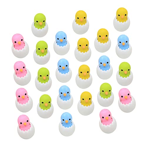 DOITOOL 24 Stück Hühnerrotler Osterhuhn Kindergäuer Radiergummi Zufällige Farbe DOITOOL 24 Stück Hühnerrotler Osterhuhn Kindergäuer Radiergummi Zufällige Farbe von DOITOOL
