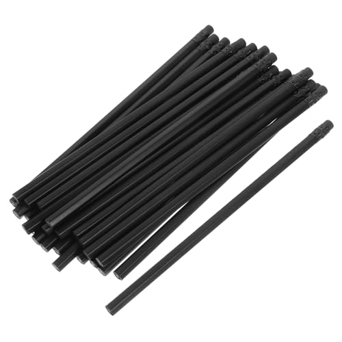 DOITOOL 24 Stück Schwarzer Holzstift Mit Radiergummi Tragbarer Buntstift Stabiler Bleistift Schreibstift Für Teenager Praktischer Bleistift Zeichenstift Skizzierstift Holzmine DOITOOL 24 Stück Schwarzer Holzstift Mit Radiergummi Tragbarer Buntstift Stabiler Bleistift Schreibstift Für Teenager Praktischer Bleistift Zeichenstift Skizzierstift Holzmine von DOITOOL