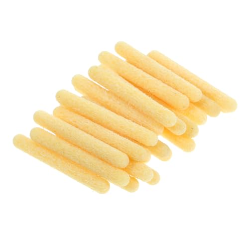 DOITOOL 25 Stück Markierungsnachfüllung Punktmarkierungen Textmarker Ersatzspitzen Für Farbmarker Austausch Der Kreidemarkerspitzen Stiftspitzen Ersetzen Dauermarker Yellow Ballaststoff von DOITOOL