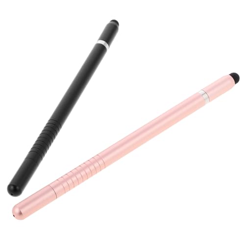 DOITOOL 2St Tablet-Stift tragbarer Bildschirmstift Eingabestift universal Pen Graphitstift kapazitiver Stift Tablette Touchscreen-Stift Kapazität Schreibstift Roségold Aluminiumlegierung von DOITOOL