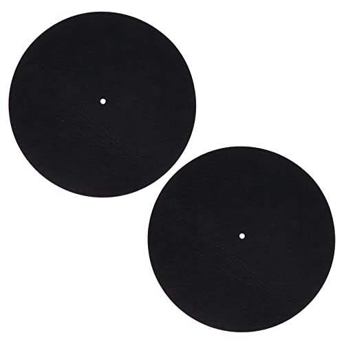 DOITOOL 2Stücke Antistatische Schutzmatte Vinyl Schallplatten Filzmatte mit für Turntables zur Verbesserung Audioqualität DOITOOL 2Stücke Antistatische Schutzmatte Vinyl Schallplatten Filzmatte mit für Turntables zur Verbesserung Audioqualität von DOITOOL