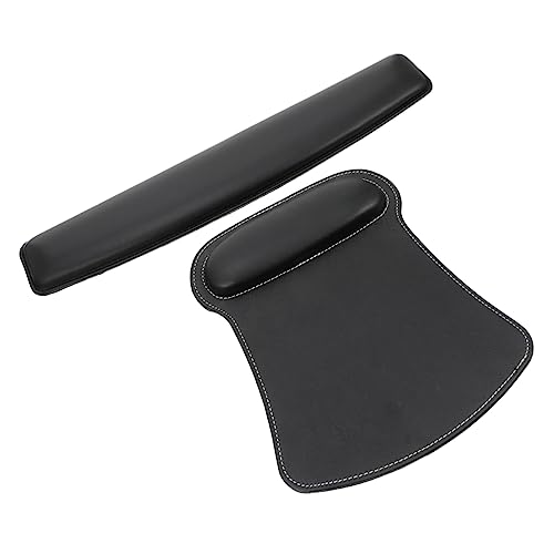DOITOOL 2Stücke Handgelenkstütze Mauspad Mit Ergonomisch Für Büro Und Gaming Lindert Schmerzen Und Verspannungen Beim Arbeiten Am Computer von DOITOOL