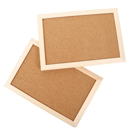 DOITOOL 2Stücke Kork Pinnwand Hängendes Schwarzes Brett für Büro und Schule von Dokumenten und Fotos Aufhängezubehör und Stecknadeln DOITOOL 2Stücke Kork Pinnwand Hängendes Schwarzes Brett für Büro und Schule von Dokumenten und Fotos Aufhängezubehör und Stecknadeln von DOITOOL