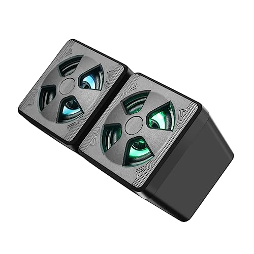 DOITOOL 2Stücke Mini Desktop Lautsprecher Mit RGB Hintergrundbeleuchtung Tragbarer USB Subwoofer Für Laptop PC Desktop Stereo Sound Mit Surround DOITOOL 2Stücke Mini Desktop Lautsprecher Mit RGB Hintergrundbeleuchtung Tragbarer USB Subwoofer Für Laptop PC Desktop Stereo Sound Mit Surround von DOITOOL