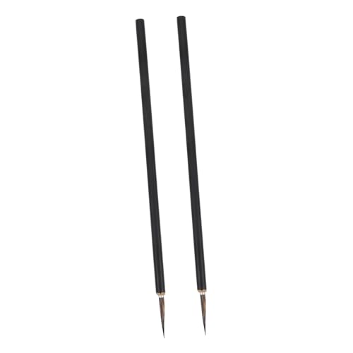 DOITOOL 2er Set Keramik-malstift Bußgeld Lackstift Ausbessern Fudenosuke Pinselstift Mit Harter Spitze Stift Berühren Sumi-pinsel Ausbesserungslackstift Für Autos Textmarker Hölzern Black DOITOOL 2er Set Keramik-malstift Bußgeld Lackstift Ausbessern Fudenosuke Pinselstift Mit Harter Spitze Stift Berühren Sumi-pinsel Ausbesserungslackstift Für Autos Textmarker Hölzern Black von DOITOOL