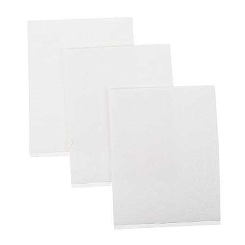 DOITOOL 3 Blätter Doppelseitiger Schaumklebstoff Einseitig Bunt Schwer Fest Handyhalterung Klebestreifen Doppelseitiges Klebepad Rundes Klebeband Starkes Klebeband Schaumkleber Weiß von DOITOOL
