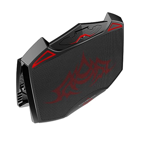 DOITOOL 3 Laptop kühlständer USB c hib kühlpads laptopkühler Cooling pad kühlmatte kühlunterlage kühlgelkissen Notebook kühler Notebookhalter stilles Kühlkissen Laptop-Kühlkissen rot von DOITOOL