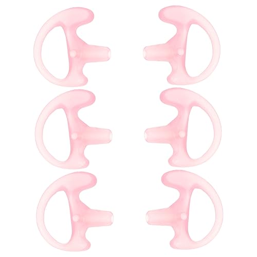 DOITOOL 3 Paare Ohrstöpsel Noise Cancelling Earbuds Noise canceling Earbuds Noise Cancelling fliegend Ohrenknospen Silikon-Ohrhörer tragbarer Hörer Ohrform Kieselgel Rosa von DOITOOL