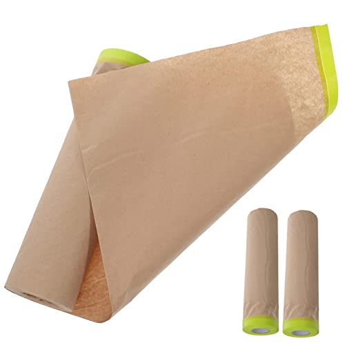 DOITOOL 3 Rollen Abdeckfolie Lackabdeckfolie Autolackschutz Möbelschutzfolie Autogerät Dünne Haushaltsschutzfolie Lackschutzfolie Maskenpapier DOITOOL 3 Rollen Abdeckfolie Lackabdeckfolie Autolackschutz Möbelschutzfolie Autogerät Dünne Haushaltsschutzfolie Lackschutzfolie Maskenpapier von DOITOOL