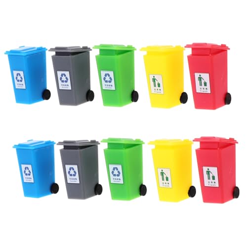 DOITOOL 3 Sätze Mini-mülleimer Miniatur-mülltonne Kleines Mülltonnenmodell Dekorative Müll Kann Mini -müll Kann Mülleimer-modell Tisch Mülleimer Miniatur-mülleimer Abs 10 Stück * 3 DOITOOL 3 Sätze Mini-mülleimer Miniatur-mülltonne Kleines Mülltonnenmodell Dekorative Müll Kann Mini -müll Kann Mülleimer-modell Tisch Mülleimer Miniatur-mülleimer Abs 10 Stück * 3 von DOITOOL