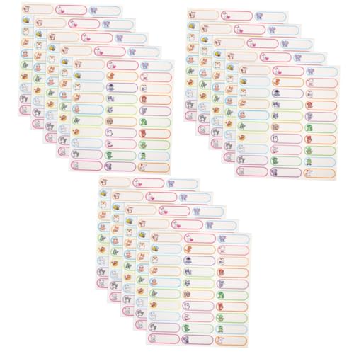 DOITOOL 3 Sätze Namensaufkleber Schild Schule Hochzeit Vinyl Namensetiketten Flaschenetiketten Für Kindertagesstätten Umzugsaufkleber Für Kartons Pvc Selbstklebend 5 Blätter * 3 DOITOOL 3 Sätze Namensaufkleber Schild Schule Hochzeit Vinyl Namensetiketten Flaschenetiketten Für Kindertagesstätten Umzugsaufkleber Für Kartons Pvc Selbstklebend 5 Blätter * 3 von DOITOOL
