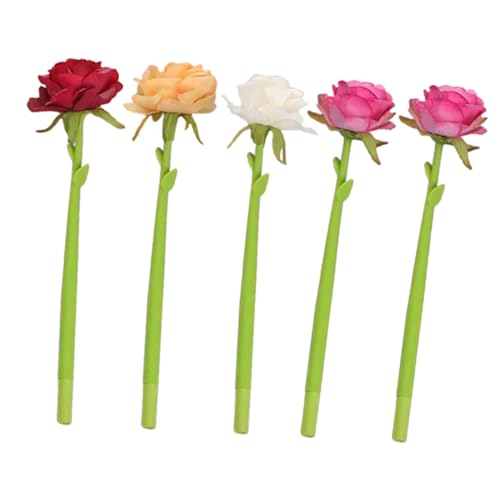 DOITOOL 3 Sätze Simulierter Rosenballpoint -stift Stifte Für Tagebuch Formstifte Rosenstift Kugelschreiber Stifte Für Die Schule Stifte Ausgefallen Stoffblumen 5 Stück * 3 DOITOOL 3 Sätze Simulierter Rosenballpoint -stift Stifte Für Tagebuch Formstifte Rosenstift Kugelschreiber Stifte Für Die Schule Stifte Ausgefallen Stoffblumen 5 Stück * 3 von DOITOOL