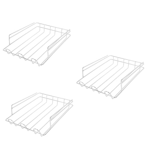 DOITOOL 3 Stück Kühlschrank Eierregal Getränketablett Kreatives Regal Kühlschrank Out Bins Kühlschrank Eierschubladen Einlagiges Lagerregal Gefüllte Eier Schrank Schubladenbox Edelstahl von DOITOOL