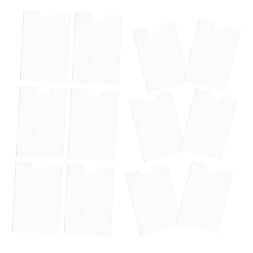 DOITOOL 30 Stück Preisschild groß Preisaussteller wiederverwendbar Display-Tag Rohstoffpreis preisaufsteller klebeband doppelseitig Preisanzeigeetikett Preisanzeigeschild Acryl Transparent von DOITOOL