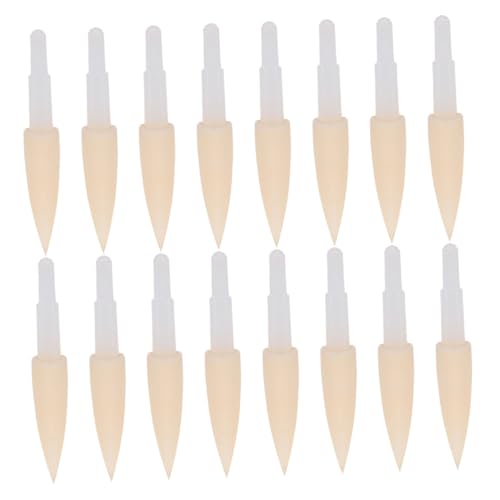 DOITOOL 30 Stück Schwammstiftspitze kreatives schreiben Ersatzstifte weicher Pinselstift Ersatzspitzen Kalligraphie-Stift-Zubehör pinsel stift spitzen Tintenpinselstift Schwammersatz Weiß von DOITOOL