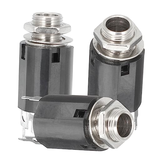 DOITOOL 3Stücke Audio Jack Female Mikrofon Panel Mount Zubehör für Gitarren Stereo Verbindung Effizienzsteigerung Rauschreduzierung DOITOOL 3Stücke Audio Jack Female Mikrofon Panel Mount Zubehör für Gitarren Stereo Verbindung Effizienzsteigerung Rauschreduzierung von DOITOOL
