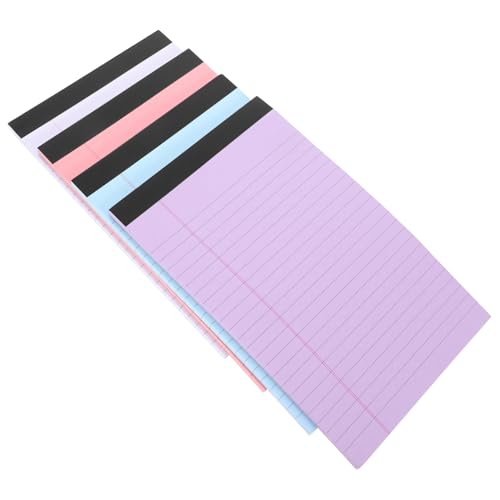 DOITOOL 4 Notizblock Aus Papier Treffen Zeitschrift Unterlage A5 Notizblock Notizbilder Notepad Abreißen Breit Regiert College-liniertes Notizbuch Gefüttert Legaler Block Gelbes Notizbuch DOITOOL 4 Notizblock Aus Papier Treffen Zeitschrift Unterlage A5 Notizblock Notizbilder Notepad Abreißen Breit Regiert College-liniertes Notizbuch Gefüttert Legaler Block Gelbes Notizbuch von DOITOOL