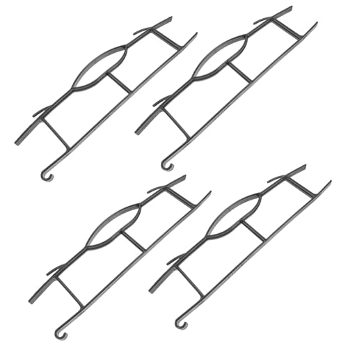 DOITOOL Gerätekabelhalter 4 Stück Kabelwickler Für Küchengeräte Ordentlicher Kabel-Organizer Pp-Material Schwarze Kabelmanager von DOITOOL