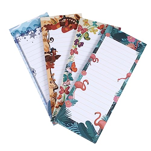 DOITOOL 4 Stück Notizblöcke für Kühlschranknachrichten kühlschrankorginizer kühlschrankmagnete the notebook Kühlschrank-Notizen notepad magnetischer Notizblock aus Papier Memo-Notizblöcke DOITOOL 4 Stück Notizblöcke für Kühlschranknachrichten kühlschrankorginizer kühlschrankmagnete the notebook Kühlschrank-Notizen notepad magnetischer Notizblock aus Papier Memo-Notizblöcke von DOITOOL