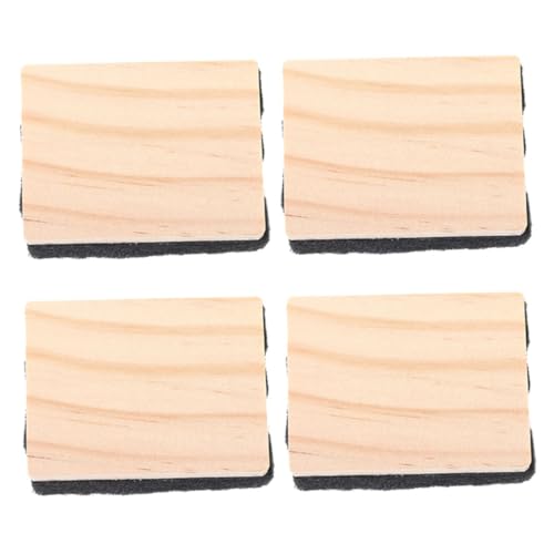 DOITOOL 4 Stück Radiergummi Mini Whiteboard Eraser Tafelwischer Aus Filz Mini-whiteboard-radierer Schule Wischen Klassenzimmer Tafeln Und Whiteboards Planke Winzig Staubsauger Für Hölzern DOITOOL 4 Stück Radiergummi Mini Whiteboard Eraser Tafelwischer Aus Filz Mini-whiteboard-radierer Schule Wischen Klassenzimmer Tafeln Und Whiteboards Planke Winzig Staubsauger Für Hölzern von DOITOOL