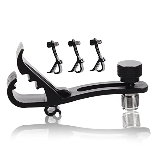 DOITOOL 4 Stück Snare-Drum-Mikrofon Trommelmikrofonkit Bausatz Drum microphone clip Instrument microphone clip Trommelclip aus Kunststoff Mikrofon-Klemmhalter Mikrofonclips Legierung Black DOITOOL 4 Stück Snare-Drum-Mikrofon Trommelmikrofonkit Bausatz Drum microphone clip Instrument microphone clip Trommelclip aus Kunststoff Mikrofon-Klemmhalter Mikrofonclips Legierung Black von DOITOOL