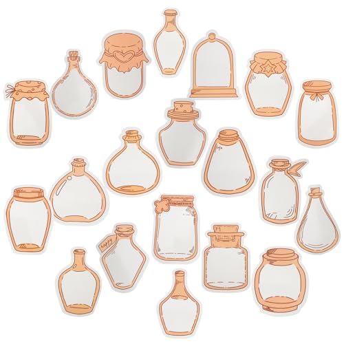 DOITOOL 40 Blatt Prägematerialpaket Blumen klein Rosa künstlich machen gedrückt drücken dekoration bastelmaterial Handwerksmaterialien Kreative Gestaltung lesezeichen das Haustier Brown von DOITOOL