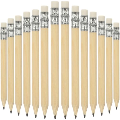 DOITOOL 40 Stück Mini Golf Bleistifte aus Holz Kurze Radierbleistifte für Büro und Zeichnungen für Künstler und Anfänger mit Radiergummi Vielseitig Einsetzbar DOITOOL 40 Stück Mini Golf Bleistifte aus Holz Kurze Radierbleistifte für Büro und Zeichnungen für Künstler und Anfänger mit Radiergummi Vielseitig Einsetzbar von DOITOOL