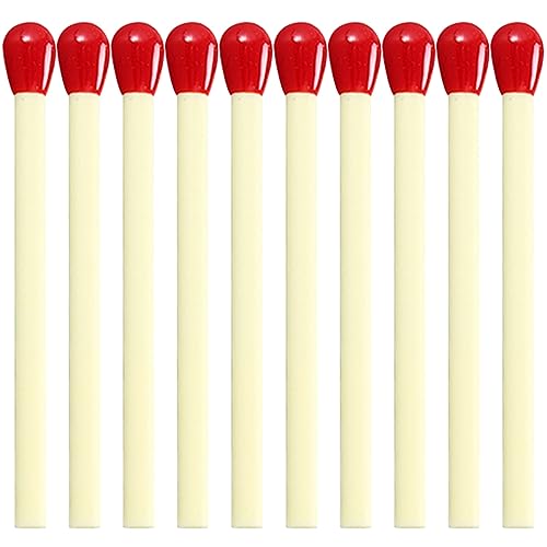 DOITOOL 40 Stück tragbare Schreibstifte runden Kugelschreiber Neuheitstifte ballpoint pen kugleschreiber schreibwaren set kleine kurze Stifte Streichholz-Schreibstifte Plastik Yellow DOITOOL 40 Stück tragbare Schreibstifte runden Kugelschreiber Neuheitstifte ballpoint pen kugleschreiber schreibwaren set kleine kurze Stifte Streichholz-Schreibstifte Plastik Yellow von DOITOOL