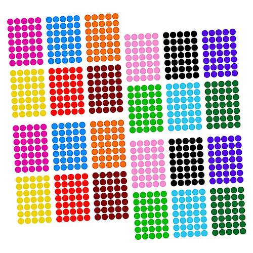 DOITOOL 420 Stück Farbetikettenaufkleber Runde Farbige Aufkleber Geformt Runde Aufkleberetiketten Bunt Stichworte Kreis Codierung Punkte Runden Für Klebrig Vinyl Sortiert Papier DOITOOL 420 Stück Farbetikettenaufkleber Runde Farbige Aufkleber Geformt Runde Aufkleberetiketten Bunt Stichworte Kreis Codierung Punkte Runden Für Klebrig Vinyl Sortiert Papier von DOITOOL