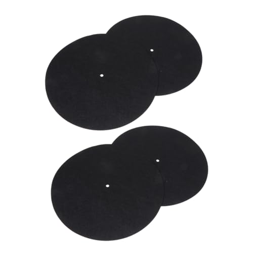 DOITOOL 4Stücke Antistatische Vinyl Schutzmatten für rutschfeste Drehteller Matte zur Schallplattenpflege Dicke für Schonende DOITOOL 4Stücke Antistatische Vinyl Schutzmatten für rutschfeste Drehteller Matte zur Schallplattenpflege Dicke für Schonende von DOITOOL