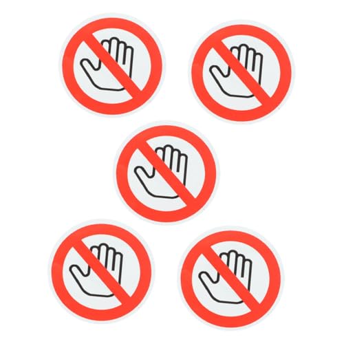 DOITOOL 5 Blätter Aufkleber für Warnschilder Warnaufkleber klebrig Abziehbilder reflektierend Anrufer Verwenden Sie kein Handwarnzeichen Sicherheitszeichen selbstklebendes Vinyl Weiß DOITOOL 5 Blätter Aufkleber für Warnschilder Warnaufkleber klebrig Abziehbilder reflektierend Anrufer Verwenden Sie kein Handwarnzeichen Sicherheitszeichen selbstklebendes Vinyl Weiß von DOITOOL