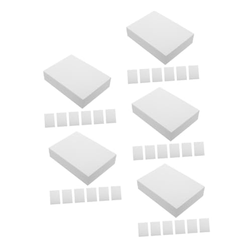 DOITOOL 5 Sätze Fotopapier Glänzend Hochglanzpapier Für Drucker Druckerbildpapier Fotodrucke Bildpapier Für Drucker Druckerpapier Broschürenpapier Weiß 100 Blätter * 5 von DOITOOL