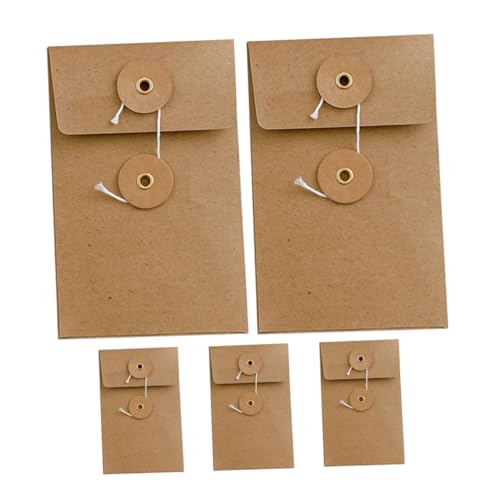 DOITOOL 5 Stück Datenaufbewahrungstasche Vintage Hochzeitsumschläge Versandumschläge Mit Knopfverschluss Quadratische Umschläge Für Karten Postkartenumschläge Dekorative Umschläge DOITOOL 5 Stück Datenaufbewahrungstasche Vintage Hochzeitsumschläge Versandumschläge Mit Knopfverschluss Quadratische Umschläge Für Karten Postkartenumschläge Dekorative Umschläge von DOITOOL