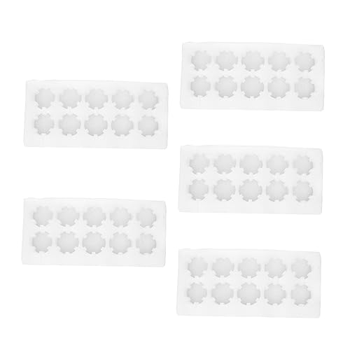 DOITOOL 5 Stück Eier Aufbewahrungsbehälter Perlen Wolle Eier Tablett Verpackungs Eierhalter Perlen Eier Tablett Eier Halter von DOITOOL