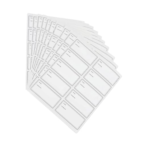 DOITOOL 50 Blatt Datumsetikettenaufkleber Etiketten Zur Lebensmittelaufbewahrung Küchenetiketten Für Behälter Lebensmitteletikettenaufkleber Wiederverwendbare Etiketten Für DOITOOL 50 Blatt Datumsetikettenaufkleber Etiketten Zur Lebensmittelaufbewahrung Küchenetiketten Für Behälter Lebensmitteletikettenaufkleber Wiederverwendbare Etiketten Für von DOITOOL