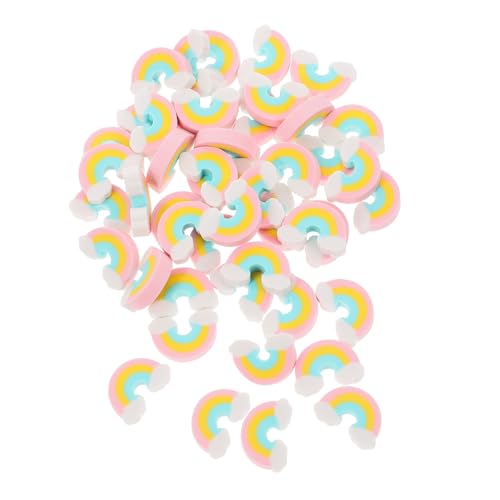 DOITOOL 50 Stück Regenbogen-Radiergummi Radiergummis für Bulk Mini-Radierer preise für klassenzimmer Fun Eraser für Radiergummis Masse Klassenpreise Grundschule tpr von DOITOOL