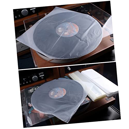 DOITOOL 50 Stück 7 Zoll Schallplatten-plastiktüten für Schallplatten Cd-behälter für 12 cm Schallplatten Klappendesign Kratzschutz DOITOOL 50 Stück 7 Zoll Schallplatten-plastiktüten für Schallplatten Cd-behälter für 12 cm Schallplatten Klappendesign Kratzschutz von DOITOOL